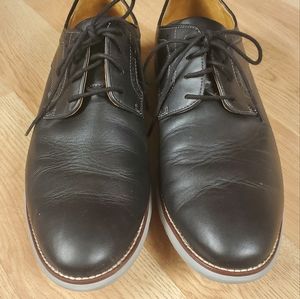 Johnston & Murphy Golden Derby Shoe, Men's Size 12, Black